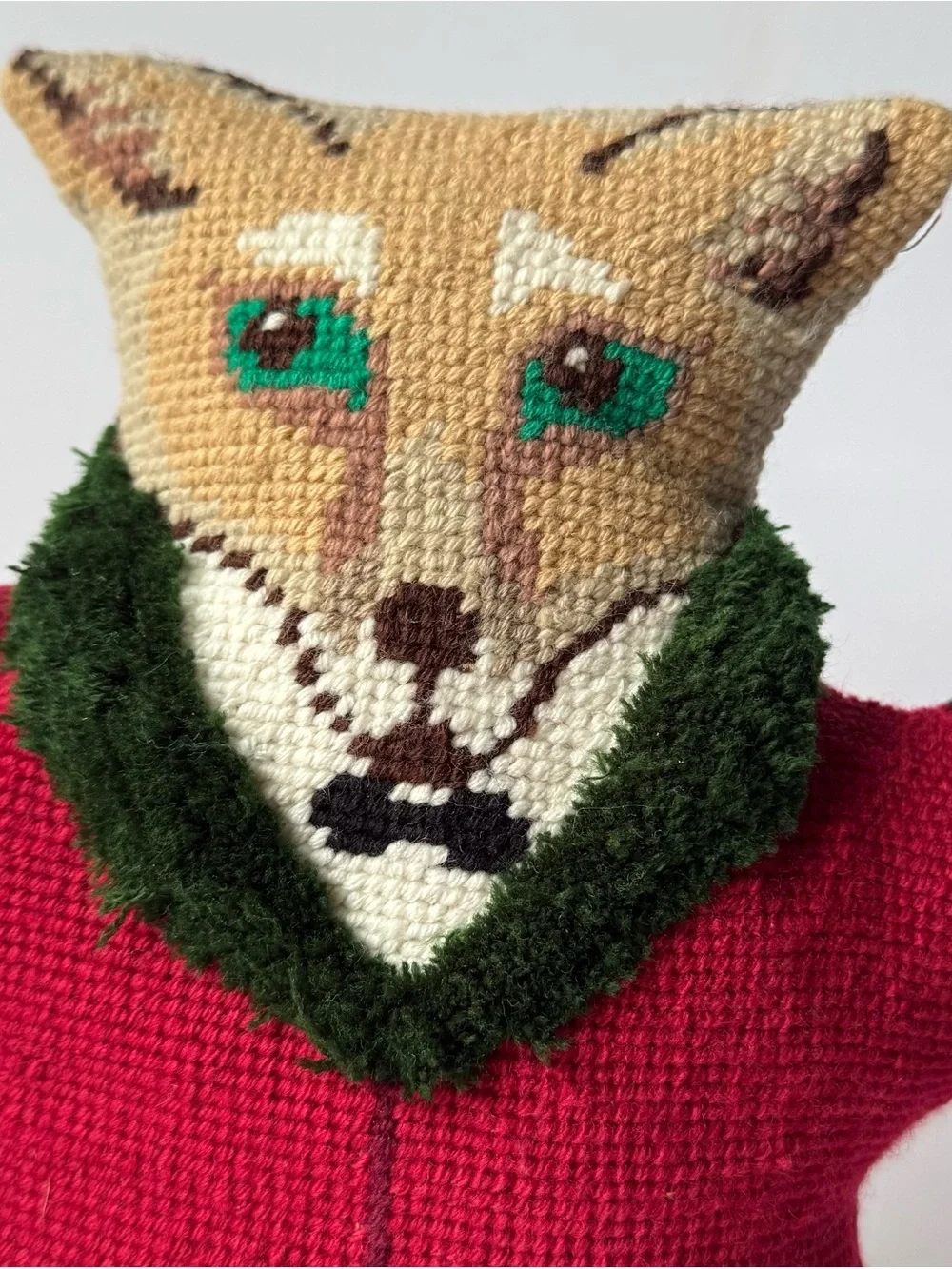 Vintage needlepoint dapper